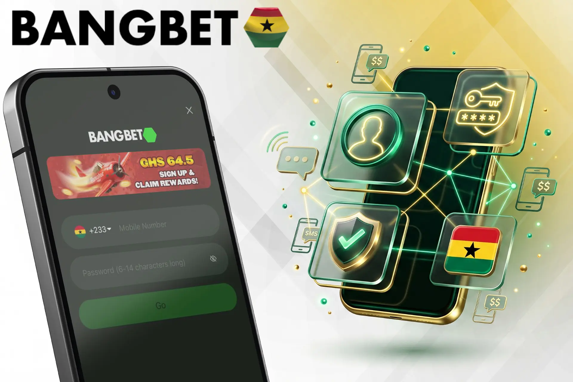 Registration process and first deposit on the online betting platform.